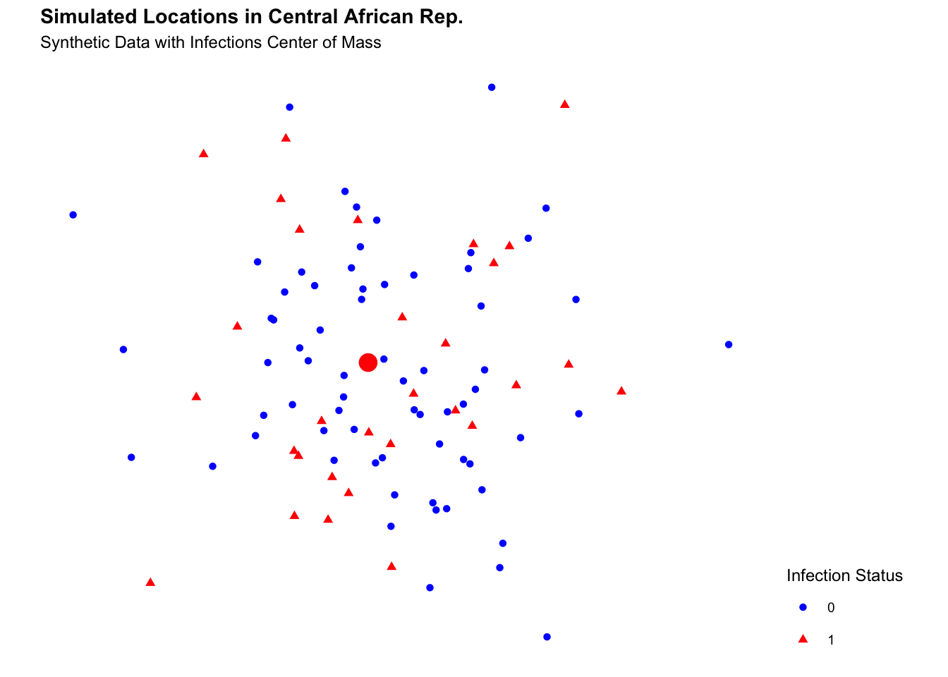 Map of Central African Rep.